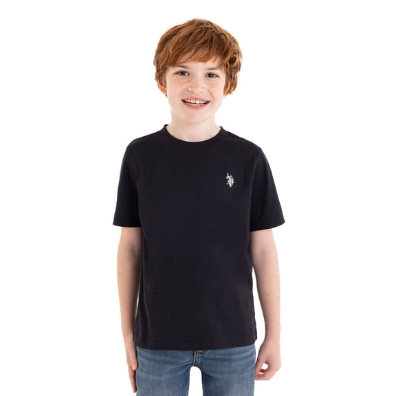 U.S. Polo Assn. Boys Crewneck T-shirt, Sizes 4-18