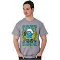 thumbnail image 4 of The Smurfs Kanji Street Scholar Men Big & Tall Graphic Tee Brisco Brands 2X, 4 of 5
