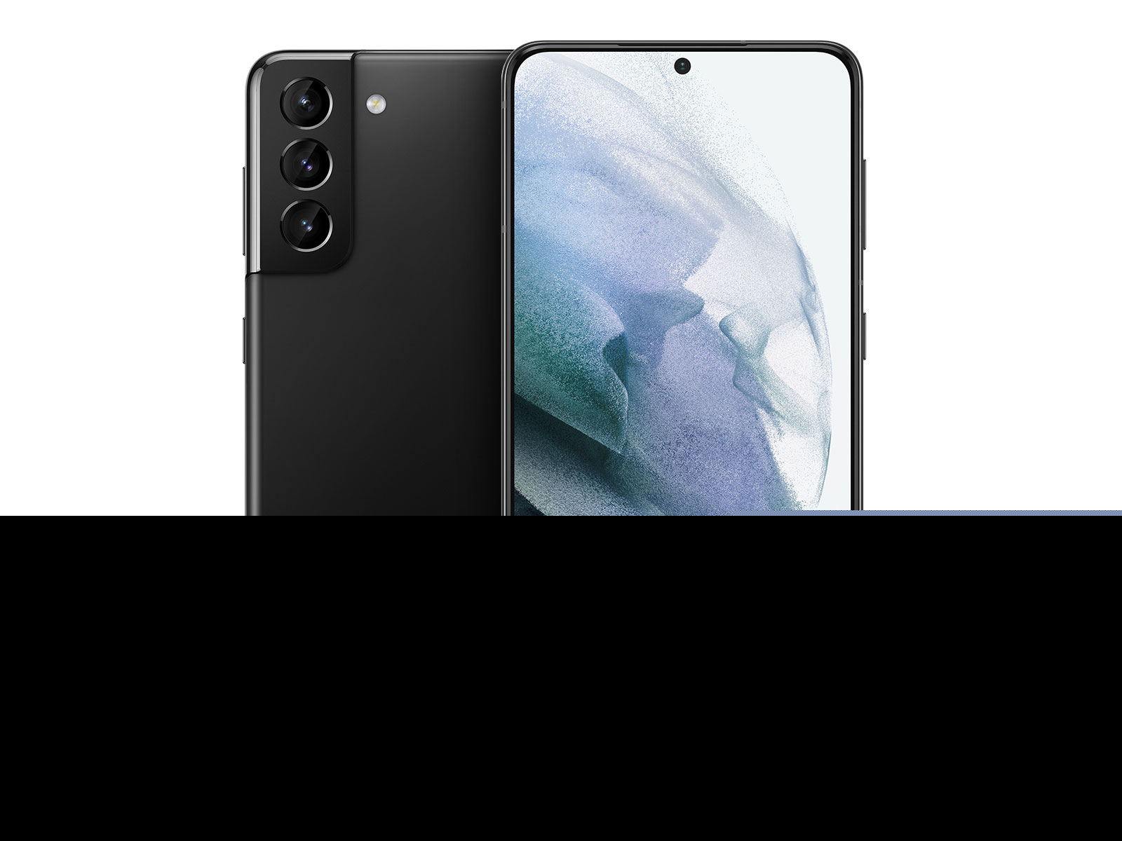 thumbnail image 2 of Samsung Galaxy S21+ Plus 5G G996U (Fully Unlocked) 128GB Phantom Black w/ Pre-Installed Tempered Glass, 2 of 4