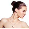 thumbnail image 2 of Stylish Stainless Steel Locket Necklace with Cable Chain 19.7 Inch for Women(Large), 2 of 5