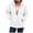 White, variant on Long Sleeve Womens Tops Casual Women Sweatshirt Zip Up Hoodie Fall Fashion Long Sleeve Jackets Winter Clothing Outfits Athletic Sweatshirts for Women
