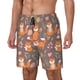 thumbnail image 1 of Fotbe Cute Little Fox Traje de Baño para Hombre – Shorts de Natación de Secado Rápido con Forro y Bolsillos-XX-Large, 1 of 6