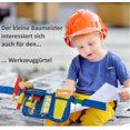 thumbnail image 2 of Tool Box Children Wood 16 Pcs. With Accessories Craftsman Set For Children From 18 Months, 2 of 6