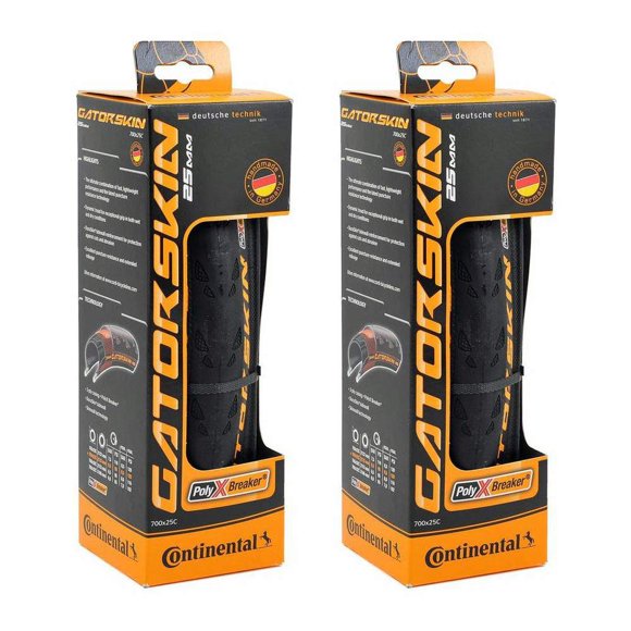 Cubierta Continental GatorSkin DuraSkin plegable 700x25 mm negra