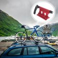 thumbnail image 1 of Phenofice Mountain Bike Fork Mount Aluminum Alloy Red Cycling Block Rack for Car Transport 1Pcs, 1 of 4