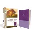 thumbnail image 2 of The Amplified Large Print Study Bible (Imitation Leather, Purple), 2 of 4
