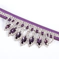 thumbnail image 4 of Collar with Fringed Rhinestones for Party Elegant Dogs Collar Cats Necklace Small Collar Fashion Pet Jewelry, 4 of 8
