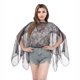 thumbnail image 1 of Bufanda y chal de gasa con estampado, para mujer, de verano, con protección solar, de comercio exterior, de seda, con botones y ojales., 1 of 7