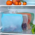 thumbnail image 3 of Kadlawus Silicone Storage Bags for Kitchen, Food Grade Reusable Leakproof Sealing Pouches, Airtight Food Preservation Bags for Fruit, Vegetables, Snacks, 3 of 5