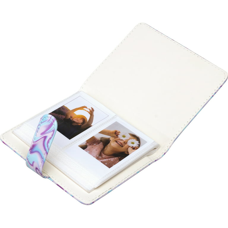 Small Photo Albums 4x6 Pictures,120 Photos Holds Top Loader Vertical  Picture Album,PU Leather Portable Photo Book Mini Family Wedding Kids  Travel