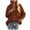 Brown##1, variant on jsaierl Corduroy Shirt Women Long Sleeve Blouse V-Neck Button Top Winter Long Sleeve Shirt Long Sleeve Short Jacket
