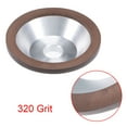 thumbnail image 4 of 100x32x20x10x3mm Cup Diamond Grinding Wheel 320 Grit for Carbide Metal, 4 of 4