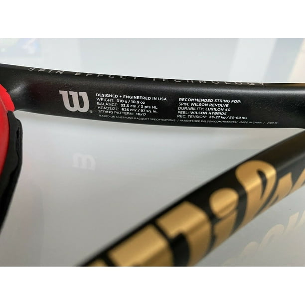 Wilson Pro Staff 97 S Tennis Racket 4 1/4” spin effect 310 g
