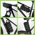 thumbnail image 6 of ATJIA Bike Handlebar Bag, Bicycle Front Bag Frame Storage Roll Bag Mountain Road Bikes Commuter Shoulder Bag Cycling Accessories, 6 of 17