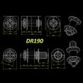 thumbnail image 2 of 32 Hole Sealed Bearing Hub Disc Brake Hub Front and, 2 of 8