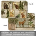 thumbnail image 4 of CounterArt "Forest Trails" 4-Pack Reversible Flexible Plastic Tabletop Placemats, 4 of 8
