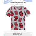 thumbnail image 2 of Conjunto de ropa Marvel Boys Spiderman: camiseta y pantalones cortos de Spiderman, talla 6, 2 of 6