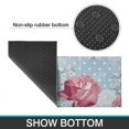 thumbnail image 6 of Pioneer Flower Floral Print Pattern Kitchen Rugs Sets Of 2,Anti Fatigue Kitchen Mat Rugs Non Slip Washable,Decorative Kitchen Floor Mats for Kitchen,Sink,Laundry,17"x30"+17"x47", 6 of 7