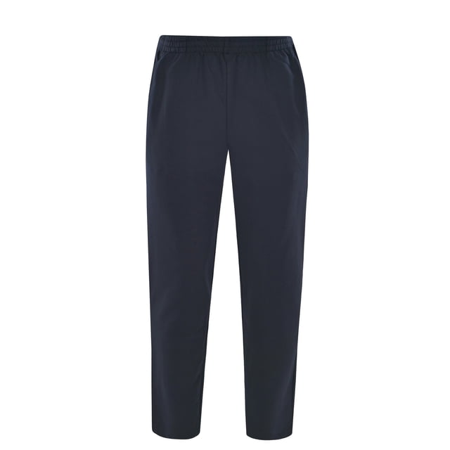 hajo pantalón homewear para hombre - pantalón jogging, stay fresh, mezcla de algodón elástico, color liso Azul XL (X-Large)