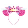 thumbnail image 1 of Vestido de fiesta de tul en capas de malla de sirena pequeña de Ariel, vestido rosa para niñas, disfraz de princesa para niños 7-8T(140) Gao Jinjia LED, 1 of 2