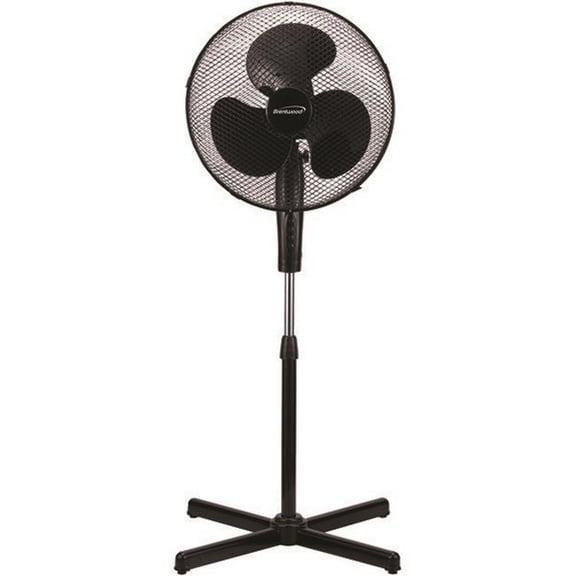 16 in. Oscillating Stand Fan, White