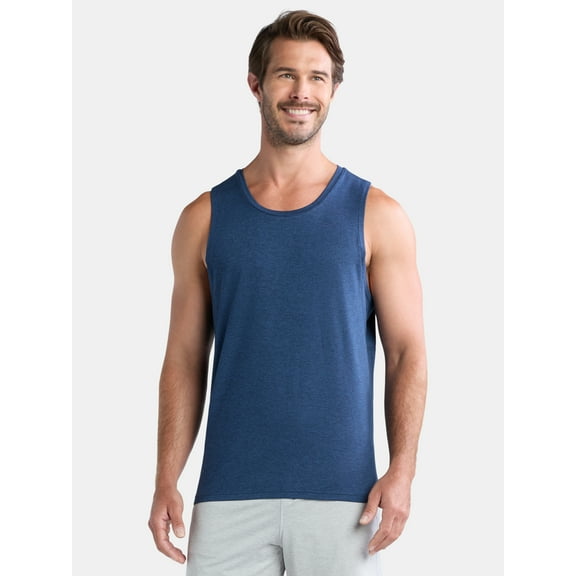 Athletic Works Men's and Big Men's ButterCore Tank Top, Sizes S-3XL