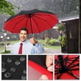 thumbnail image 6 of Double-layer dark blue (D) $Double-layer umbrella fully automatic 10 fracture superposition solid windproof men and women double-layer umbrella for sunny and rainy days, 6 of 9