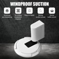 thumbnail image 5 of Upgraded Magnetic Door Stopper, Adjustable Punch-Free Silent Zinc Alloy Floor Door Stop, Heavy Duty Mechanical Magnetic Door Stops for Living Room Bedroom Kitchen Office Door (White), 5 of 6