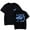 Black, variant on Milo J Al Borde Tshirt  Men Women Crewneck Hip Hop Short Sleeve Fashion Pullover