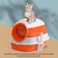 thumbnail image 3 of Keep Your Home Clean & Odor-Free with This Fully Enclosed  Anti-Splash Cat Litter Box!, 3 of 7