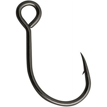 UPC: 0054831015771 | Owner American Single Replacement Hook 1X Sz2/0 Black Chrome 3-Pack