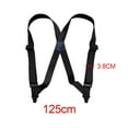 thumbnail image 6 of Segolike Suspenders for Men, Versatile Comfortable Pants Utility Elastic Lightweight Suspender for Dance Group Business Commuting Wedding Dress Up Black, 6 of 8