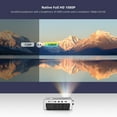 thumbnail image 3 of 1080P Full HD Mini Projector 5G WiFi LED Portable Home Theater Smart Beamer, 3 of 8