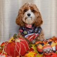 thumbnail image 4 of 2 Pack Thanksgiving Dog Bandana,Triangle Bibs Pet Fall Scarf for for Medium to Large Dogs, 4 of 5