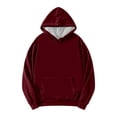 thumbnail image 5 of XIAOCHA Women's Leopard Star Print Hoodie Oversized Long Sleeve Hooded Pullover Top Plush Bold Street Hoodies, 5 of 5