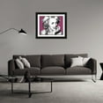 thumbnail image 3 of P Muir 24x20 Black Ornate Wood Framed With Double Matting Wall Art Titled - Marilyn M, 3 of 6