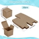 thumbnail image 2 of 30 cajas de regalo cuadradas de 3 pulgadas, cajas de papel plegables para dulces, pequeñas cajas de regalo para fiestas, cajas de papel para empaquetar regalos pequeños., 2 of 5
