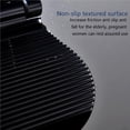 thumbnail image 3 of Bearachild Ducha Afeitado Pedestal Aluminio Plegable Antideslizante Resistente al Desgaste Impermeable Pierna-Afeitado Estante Pedal de Limpieza de Pies Juegos de accesorios de baño Negro Bearachild HA027654-01, 3 of 6
