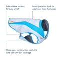 thumbnail image 3 of Chaleco para Perro Ruffwear Swamp Cooler Evaporativo Refrescante Azul Talla L, 3 of 7