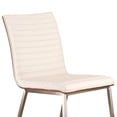 thumbnail image 4 of Hawthorne Collections 33.5" Faux Leather Upholstered Dining Chair in White, 4 of 6