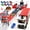 Red, variant on Sunforu Race Car Toy for Toddler, Car Track and 8 Cars with Light & Music, Carrier Truck Toy Set, Xmas Gift for 3 4 5 6 Year Old Boys Girls