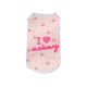 thumbnail image 2 of 1pc Valentine's Day Black & White Striped Cute Cartoon Printed Pet Dog Vest For Spring/Summer, Suitable For Small Dogs And Cats, 2 of 4