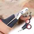 thumbnail image 4 of Fiudx Cortaúñas para Mascotas, Diseño de Acero Inoxidable para Un Agarre Fácil, Protección de Corte Segura para Evitar Astillas, Cuchillas Afiladas y Duraderas para Un Corte Suave, Ideal para El Cuid, 4 of 5