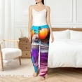 thumbnail image 4 of Rateoe Lizard With Sunglasses Colorful Pattern Women’s Ultra-Soft Comfy Pajama Lounge Pants Sleepwear,Comfortable Lounge Wear,lightweight Pajamas, Casual Home Wear-X-Large, 4 of 6