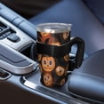 thumbnail image 5 of 40oz Tumbler,Sugar Skull Pumpkins Halloween Pattern Insulated Tumblers with Removable Handle,Stainless Steel Double Vacuum Coffee Tumbler Cup with Straw for Home,Office,Travel,Party, 5 of 5