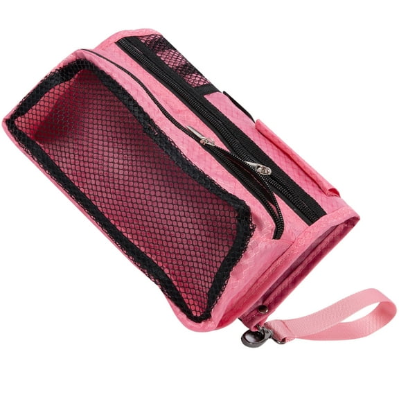 Golf Bag Organizer Foldable Golf Ball Pocket Golf Accessory Bag Pouch Zippered Valuables Bag Practical Golf Pocket