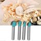 thumbnail image 3 of 4pcs 6mm Round Shank Wooden Work Milling Cutter Bit Woodworking Core Box Router Bit Set, 3 of 4
