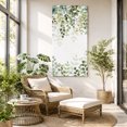 thumbnail image 6 of Canvas Wall Art, Green Eucalyptus Leaves Framed Canvas Prints for Hallway Bedroom, Summer Botanical Weeping Oversized Gallery Wrapped Wall Decor for Home Office, Gifts, 24"x48" Ship Next Day, 6 of 9