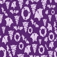 thumbnail image 1 of Ahgly Company Machine Washable Indoor Square Transitional Bright Purple Area Rugs, 7' Square, 1 of 7
