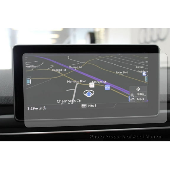 PcProfessional Screen Protector (Set of 2) for 2017 2018 2019 Audi A4 A5 2018 2019 2020 Audi Q5 7 inch Infotainment Touch Screen Display Anti Glare Anti Scratch Filters UV